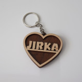 Přívěšek na klíče - Srdíčko Jirka