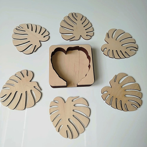 Untersetzer aus Holz