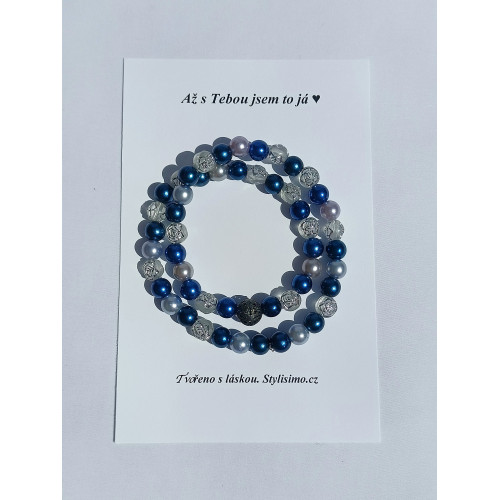 Dvojitý náramek ,,Až s tebou jsem to já"