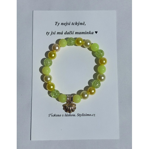 Náramek ,,Ty nejsi tchýně, Ty jsi další maminka"