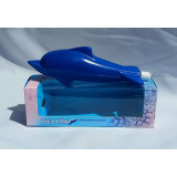 DELFÍN, dětská pěna do koupele ve figurce modrý