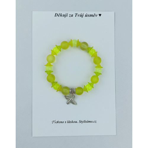 Náramek ,,Děkuji za Tvůj úsměv"