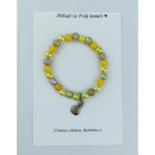 Náramek ,,Děkuji za Tvůj úsměv"