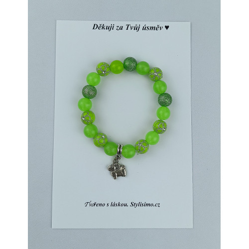 Náramek ,,Děkuji za Tvůj úsměv"