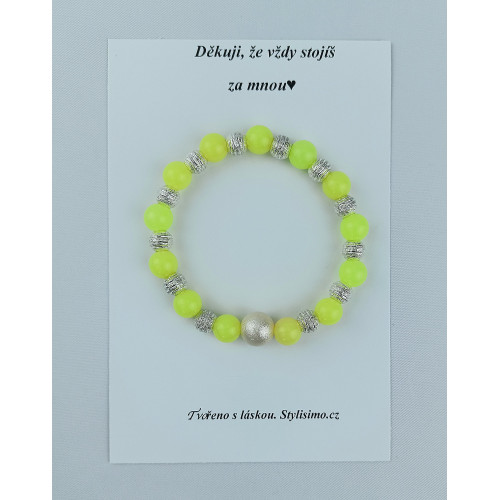 Náramek ,,Děkuji, že vždy stojíš za mnou"
