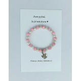 Náramek ,,Jsem pyšná, že jsi má dcera"