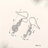 Hudební náušnice - zlatá