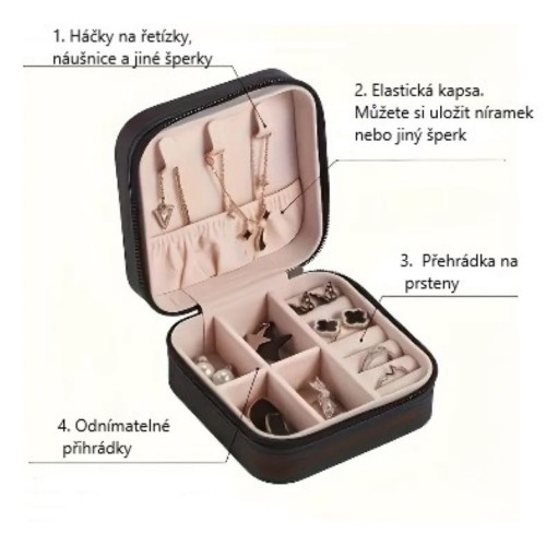 Cestovní šperkovnice