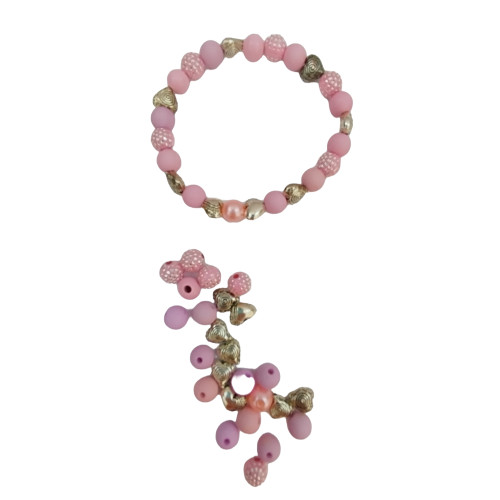 Náramek k navlékání - ,,Srdíčko"