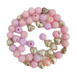 Náramek k navlékání - ,,Srdíčko"