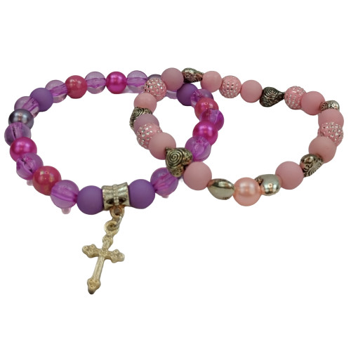 Duo Náramky k navlékání - ,,Křížek"