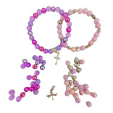 Duo Náramky k navlékání - ,,Křížek"