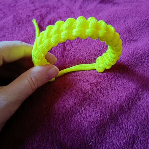 Paracordový náramek - Šalamounův obratel