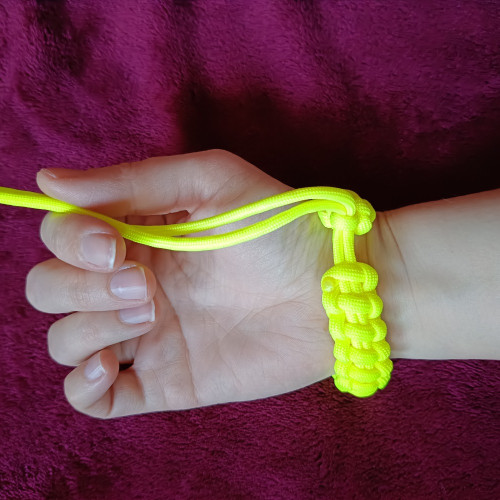 Paracordový náramek - Šalamounův obratel