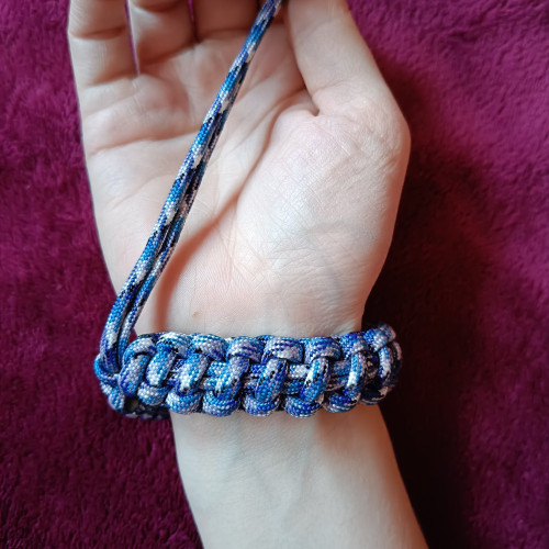 Paracordový náramek - Šalamounův obratel  005