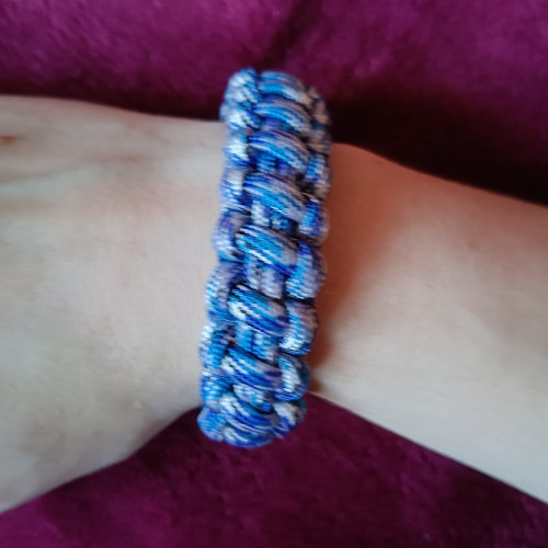 Paracordový náramek - Šalamounův obratel  005