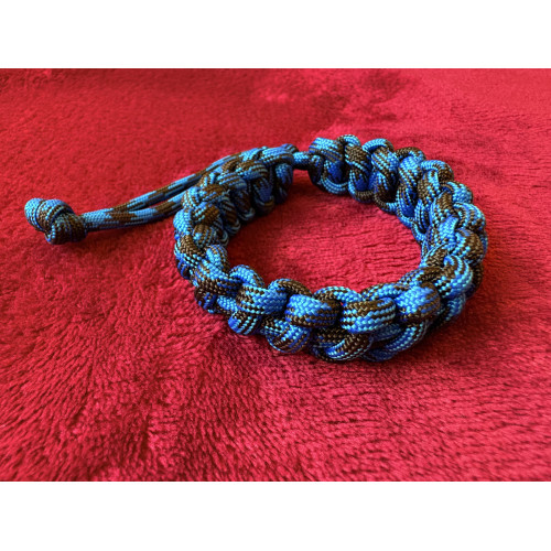 Paracordový náramek - Šalamounův obratel  009