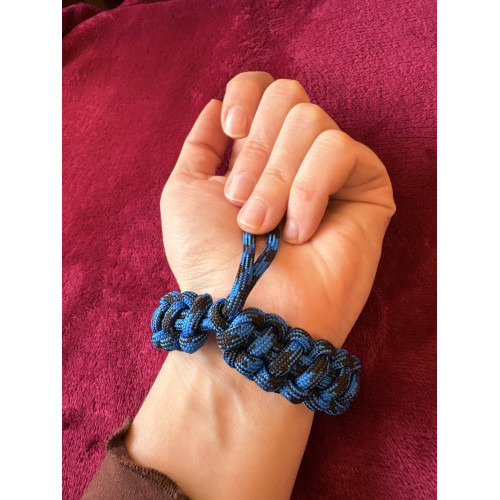 Paracordový náramek - Šalamounův obratel  009