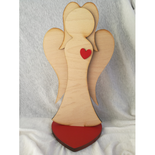 Anděl 29 cm. přírodní