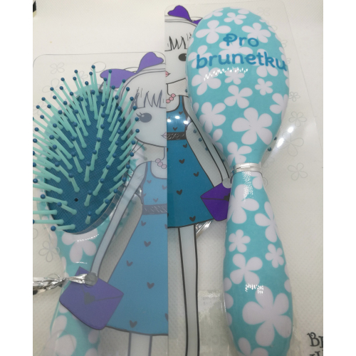 Kartáč / hřeben na vlasy Pro brunetku