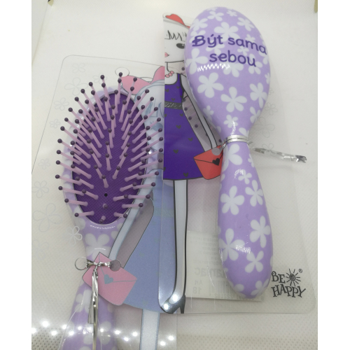 Kartáč / hřeben na vlasy Být sama sebou