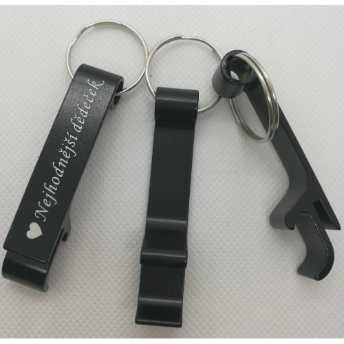Otvírák na klíče s věnováním Nejhodnější dědeček