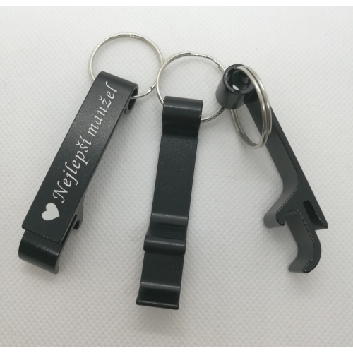 Otvírák na klíče s věnováním Nejlepší manžel