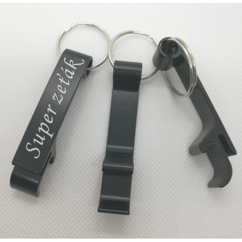 Otvírák na klíče s věnováním Skvělý zeťák