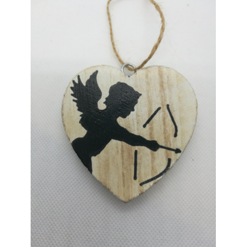 Dřevěné srdíčko handmade