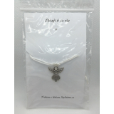 Náramek z provázku s andělem Děkuji ti