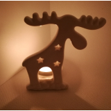 Vánoční porcelánový svícen stromek