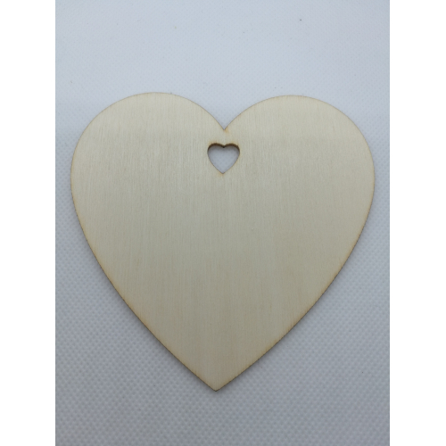 Srdce 10x10 cm, magnetka s vlastním věnováním